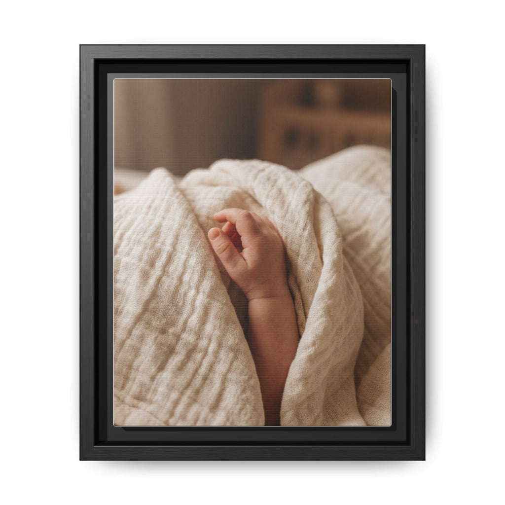 Framed Matte Canvas - Neutral Nursery
