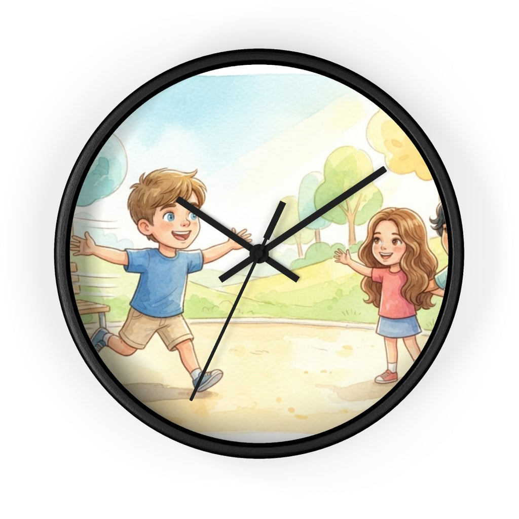 Wall Clock - Meadow Time | Echovira Gallery