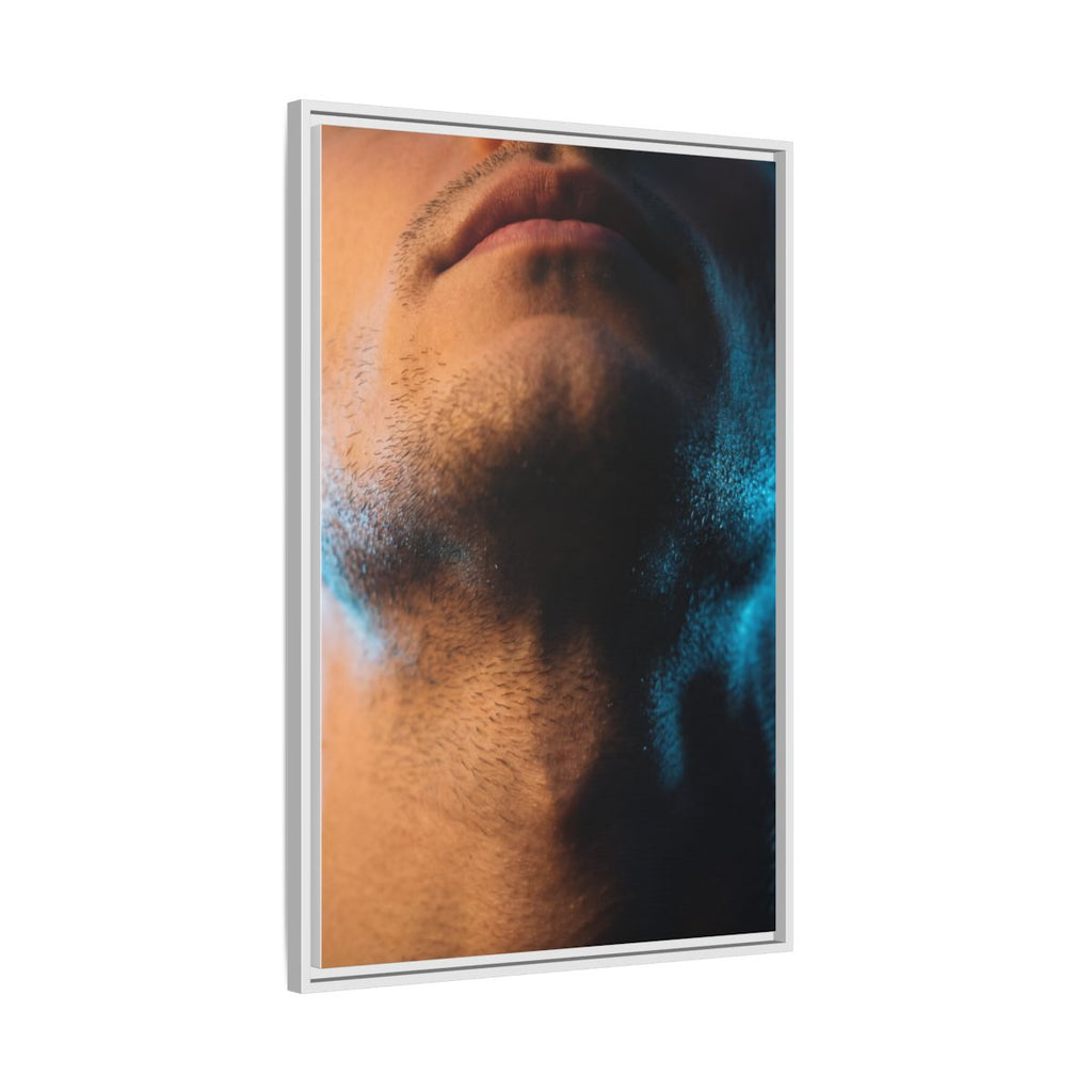 Framed Matte Canvas - Neon Noir