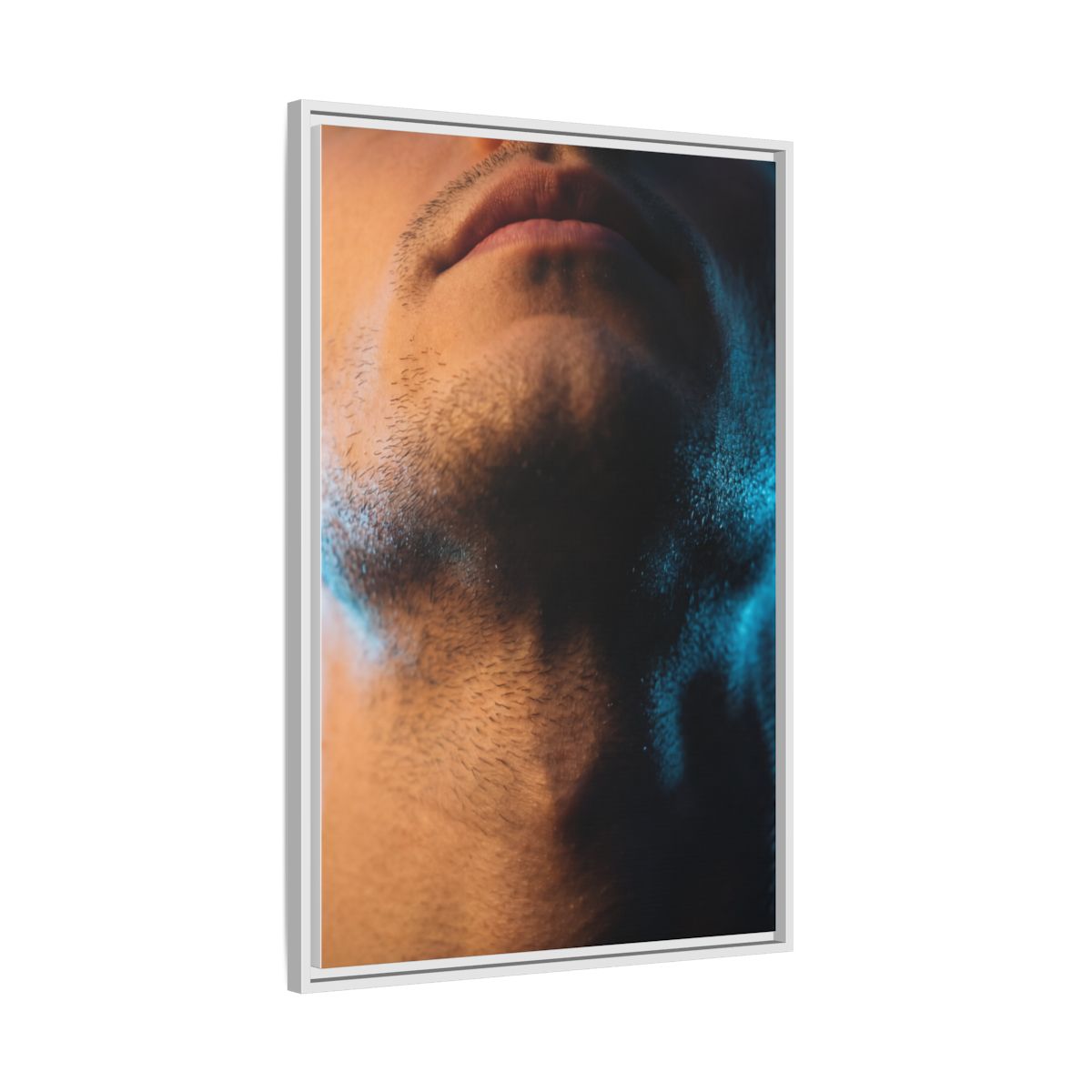 Framed Matte Canvas - Neon Noir