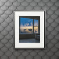 Fine Art Prints - Melancholic Window Reflection Art - Quiet...
