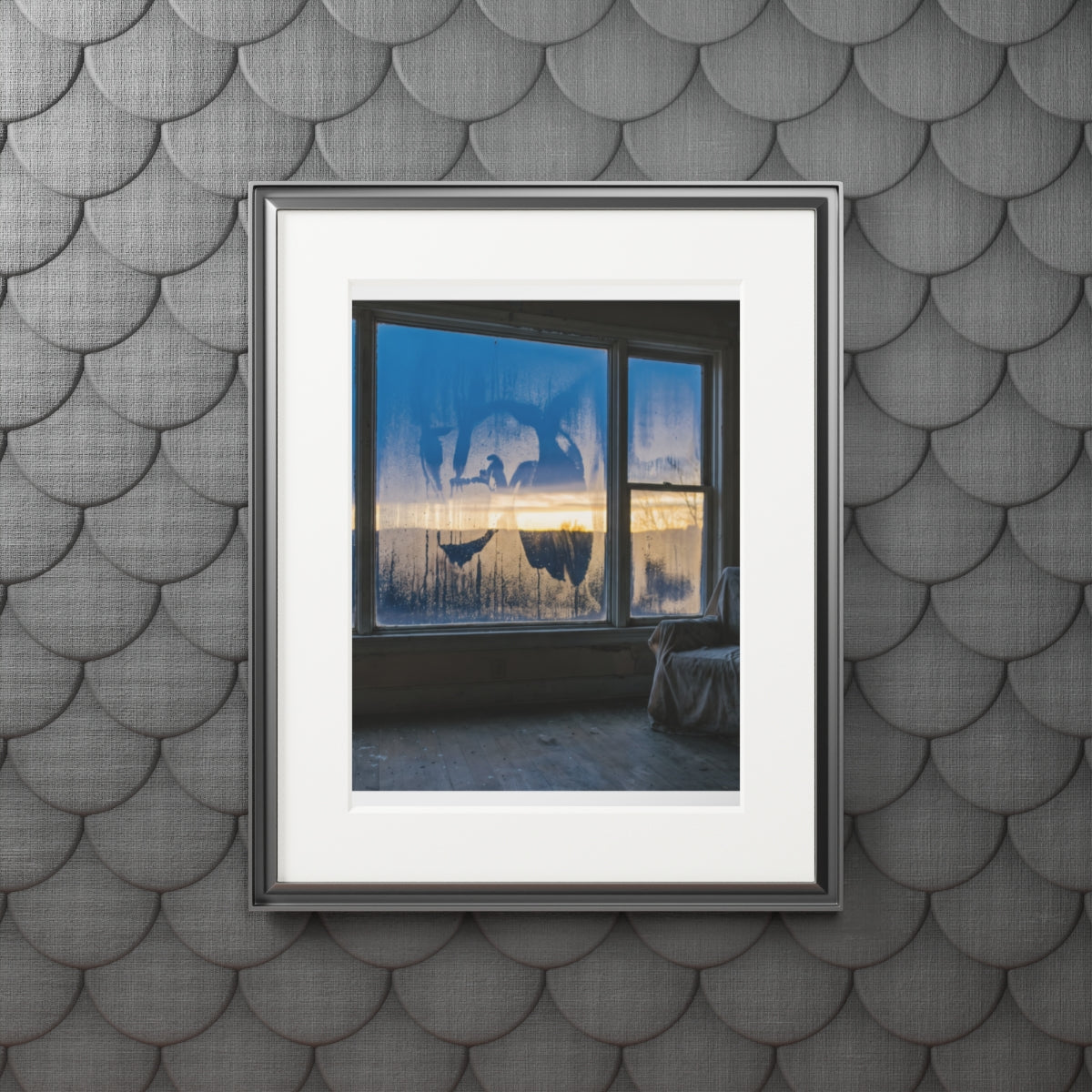 Fine Art Prints - Melancholic Window Reflection Art - Quiet...
