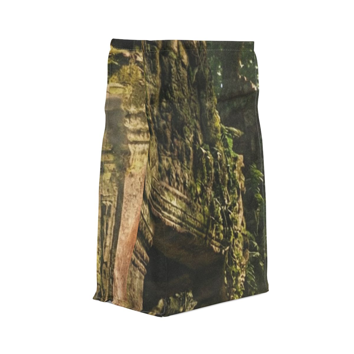 Polyester Lunch Bag - Overgrown Stone Haven | Echovira...