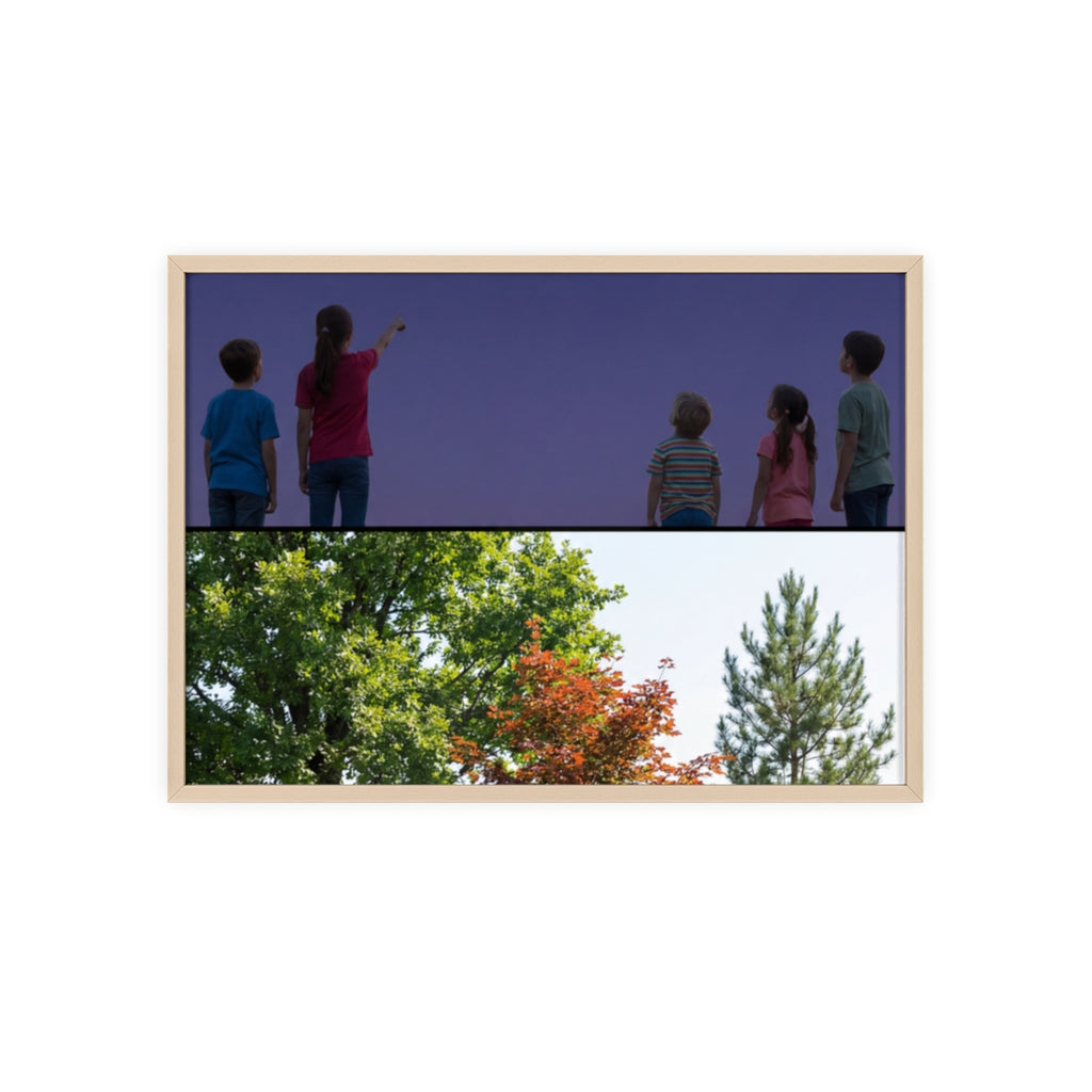 Posters with Wooden Frame - Woodland Explorer