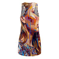 Women's Racerback Dress - Shattered Elegance | Echovira...