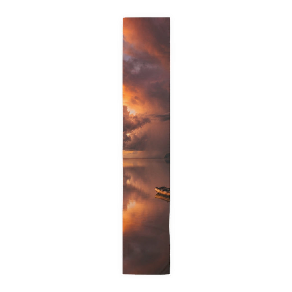 Table Runner - Sunset Serenity Dining Runner | Echovira...