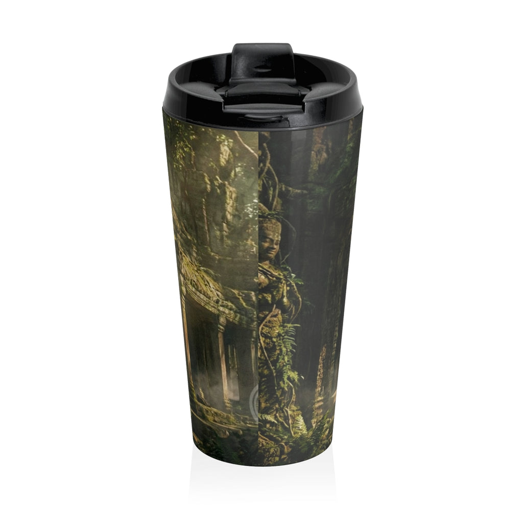 Stainless Steel Travel Mug - Temple Mist | Echovira Gallery