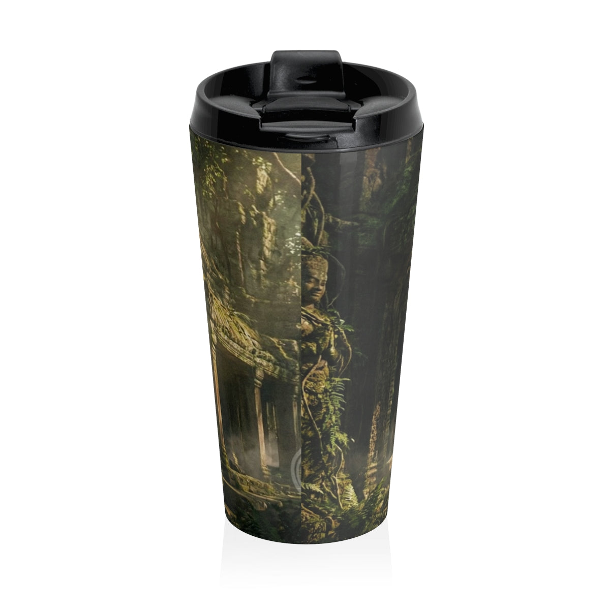 Stainless Steel Travel Mug - Temple Mist | Echovira Gallery