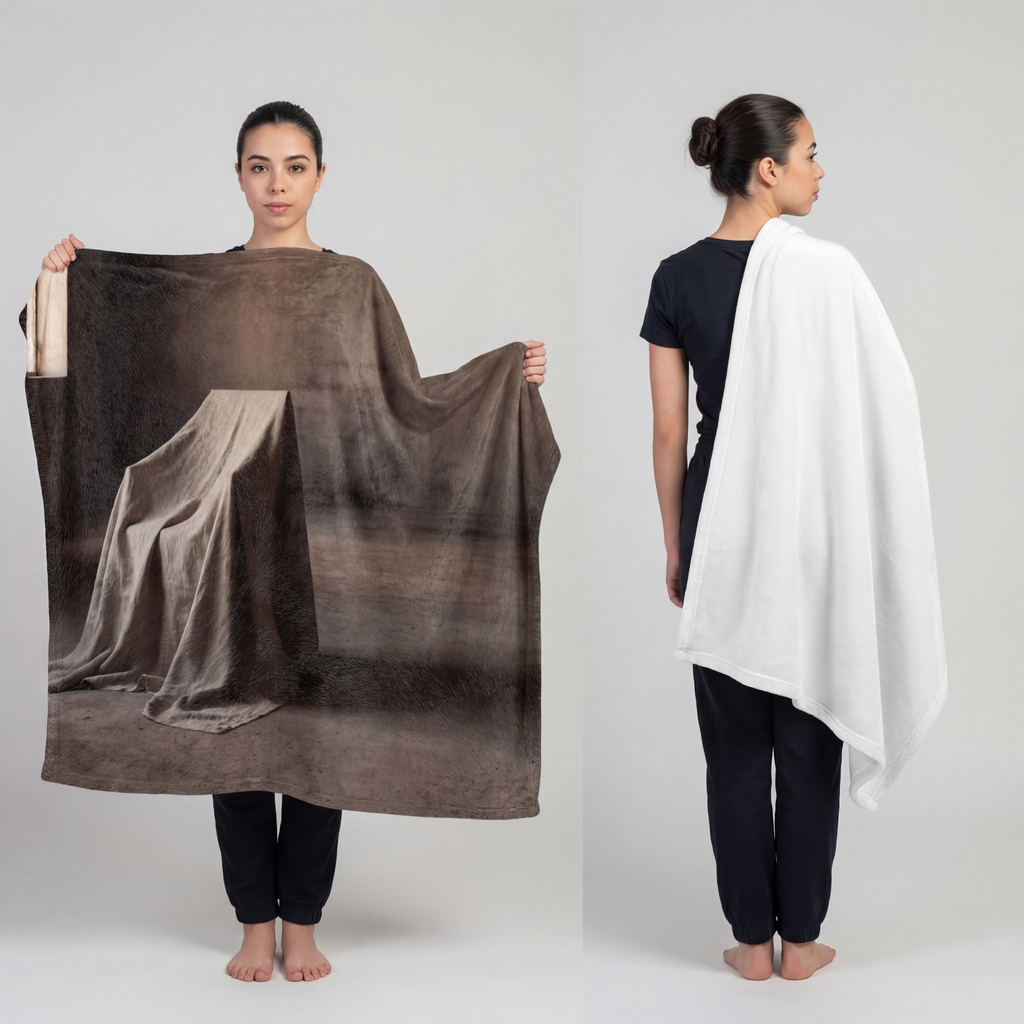 Microfiber Blanket - Wabi Sabi Warmth
