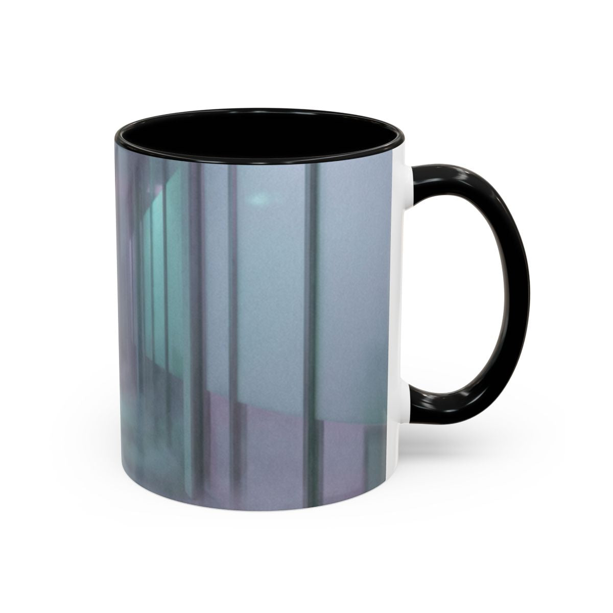 Accent Coffee Mug - Liminal Mist Wrap | Echovira Gallery
