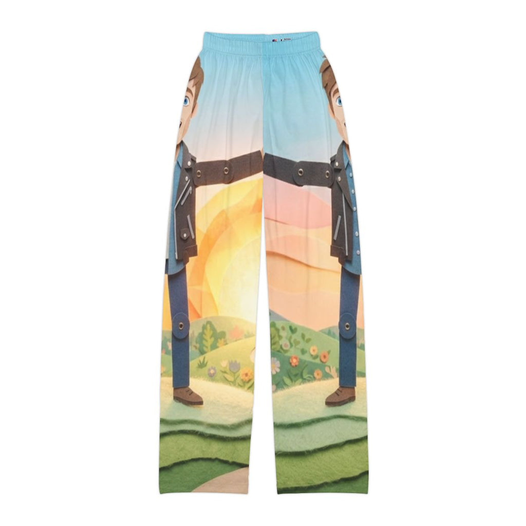 Kids Lounge Pants - Sunny Meadow Chill | Echovira Gallery