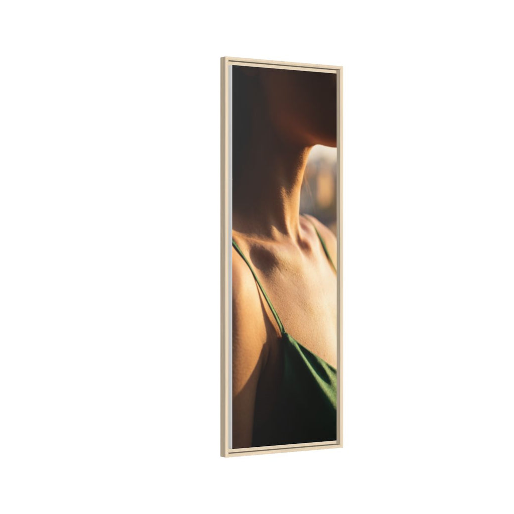 Framed Matte Canvas - Sunlit Muse