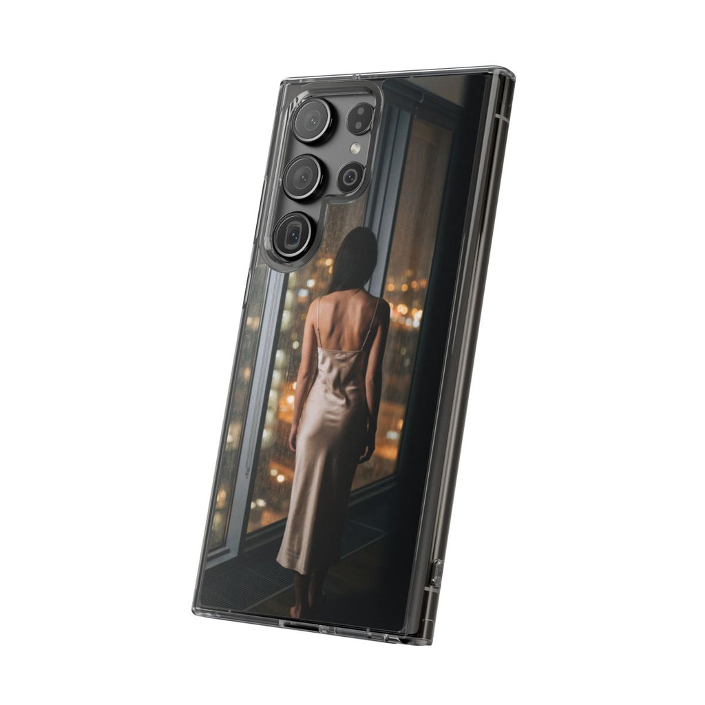 Clear Impact-Resistant Cases - Clear Phone Case - Rainy Mood...