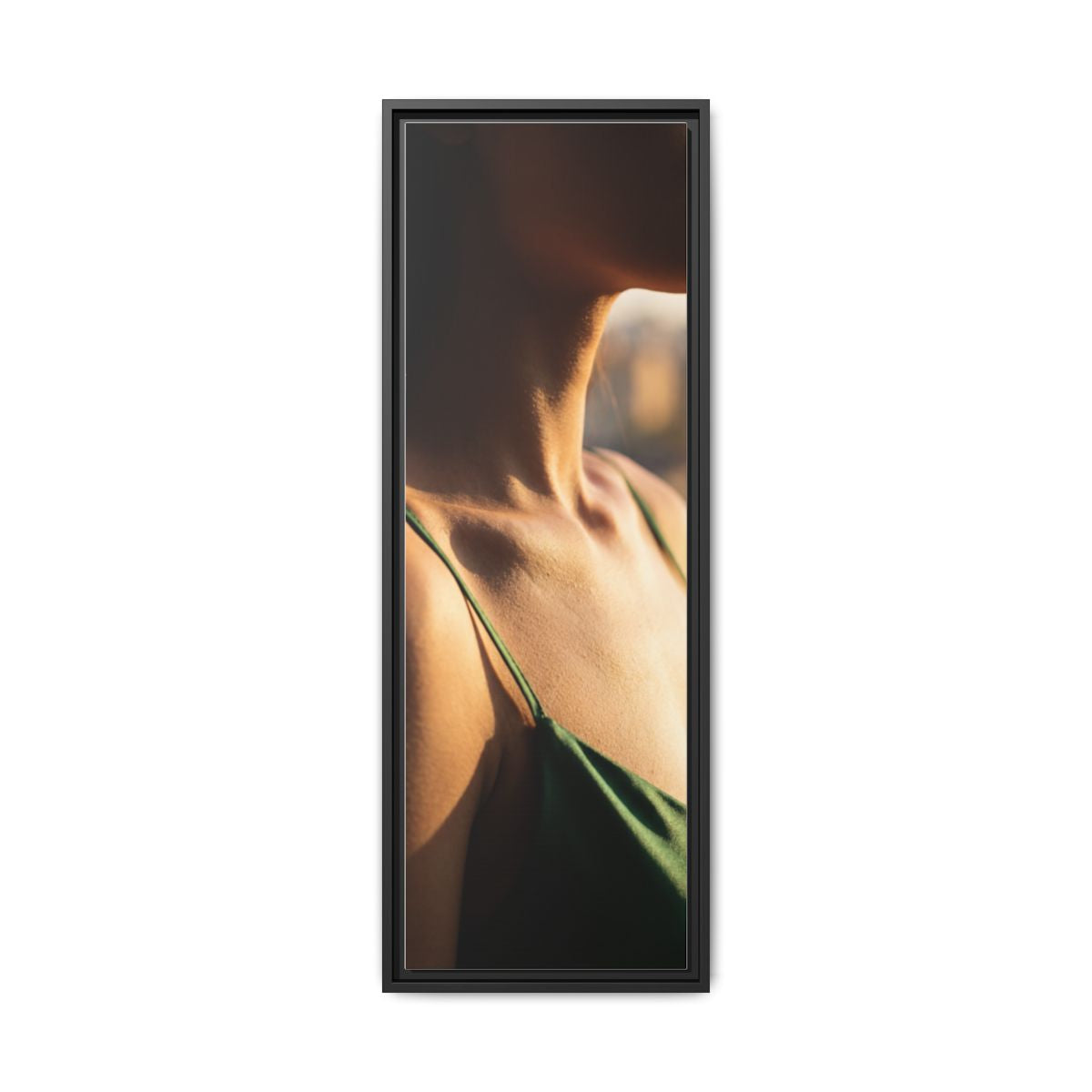 Framed Matte Canvas - Sunlit Muse
