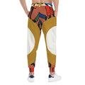 Men's Athletic Joggers - Unity Mandala Folk Art | Echovira...