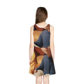 Girls' Sleeveless Sundress - Cozy Storytime Boy Nursery Art...