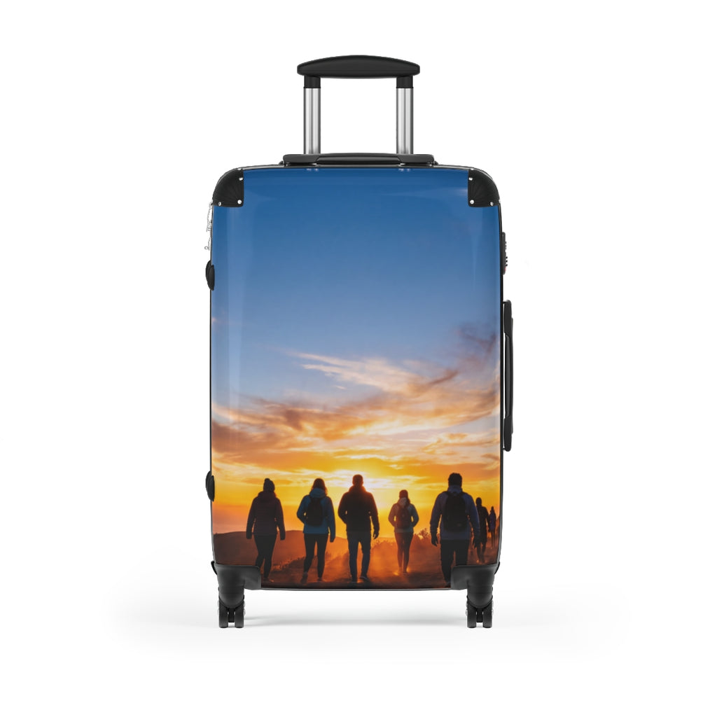 Suitcase - Golden Horizon Wanderlust