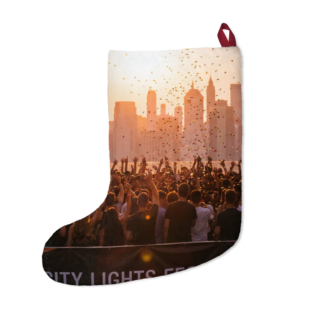 Christmas Stocking - City Lights Festival | Echovira Gallery