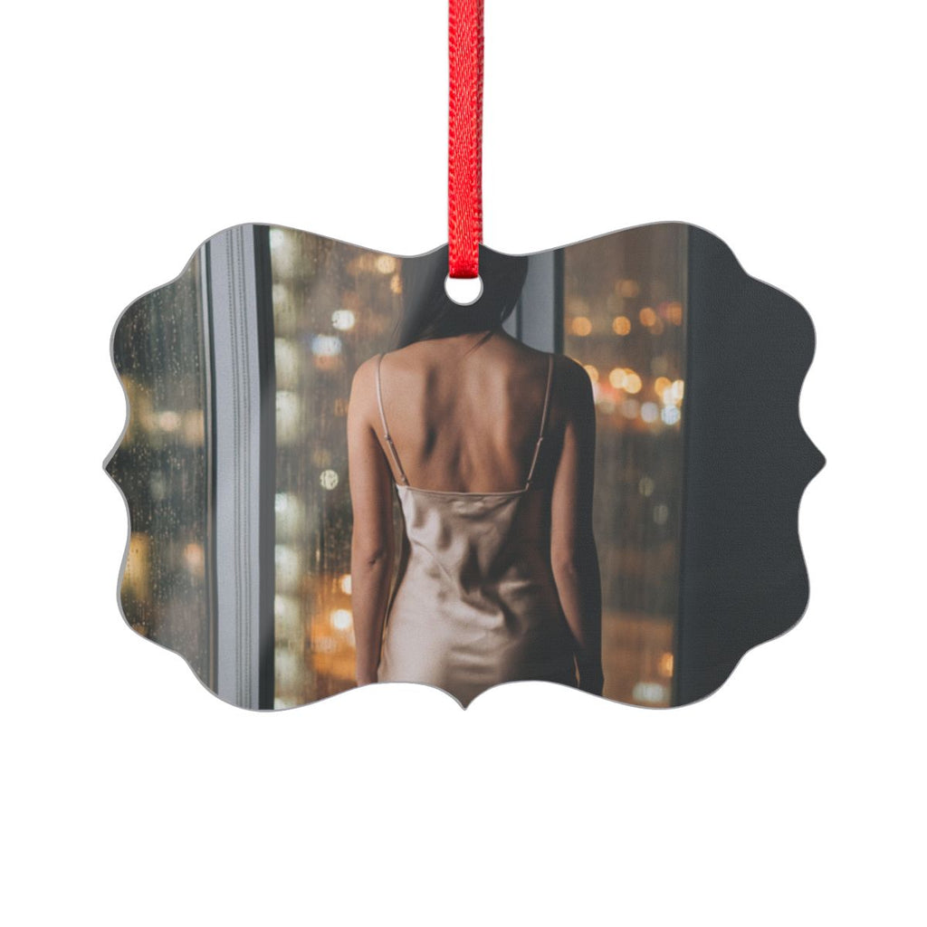 Acrylic Ornament - Cinematic City Glow