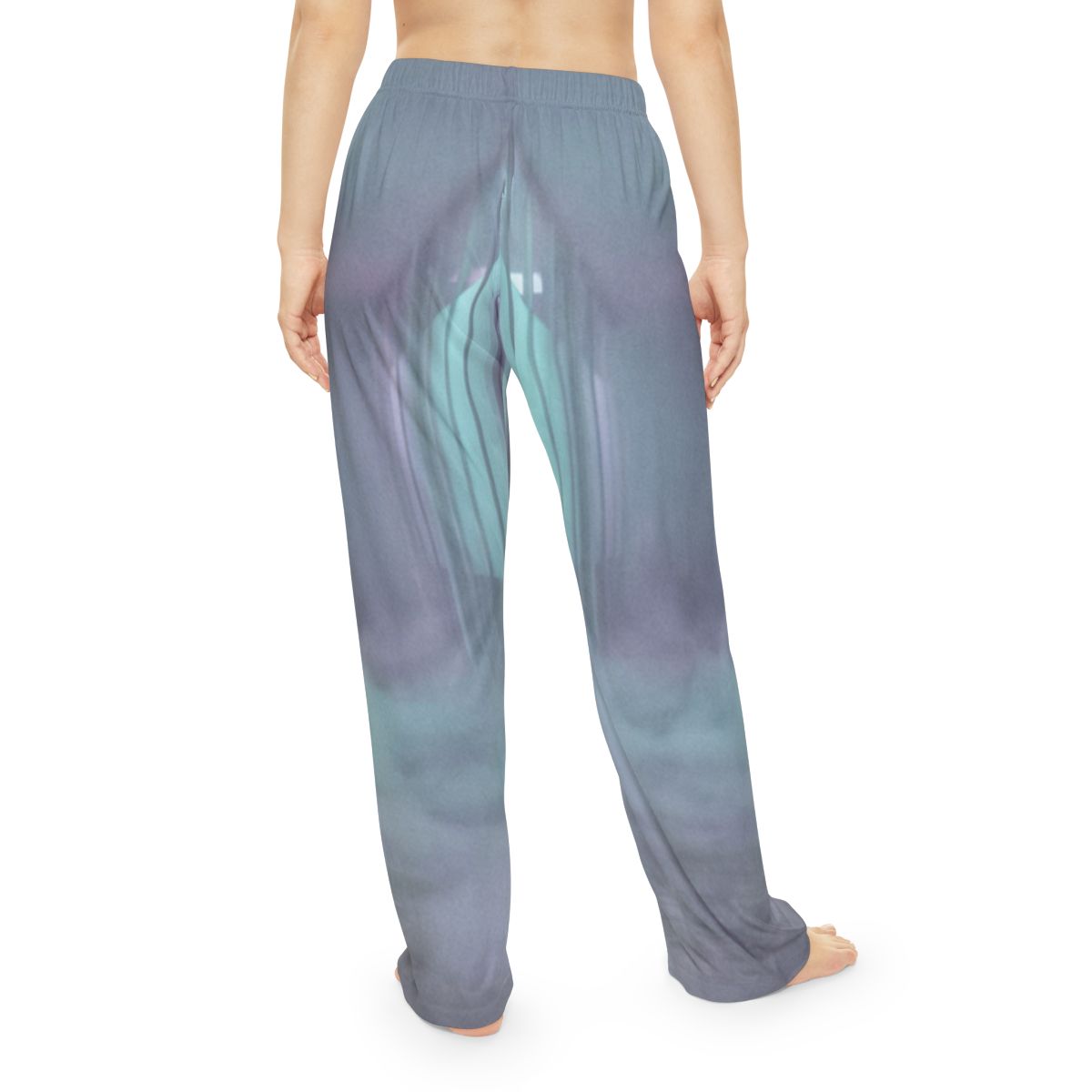 Women's Pajama Pants - Liminal Corridor Fog Art Print |...