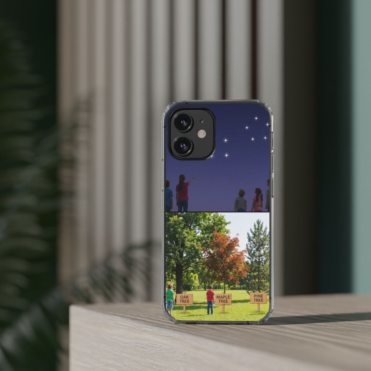 Clear Impact-Resistant Case - Starry Shield