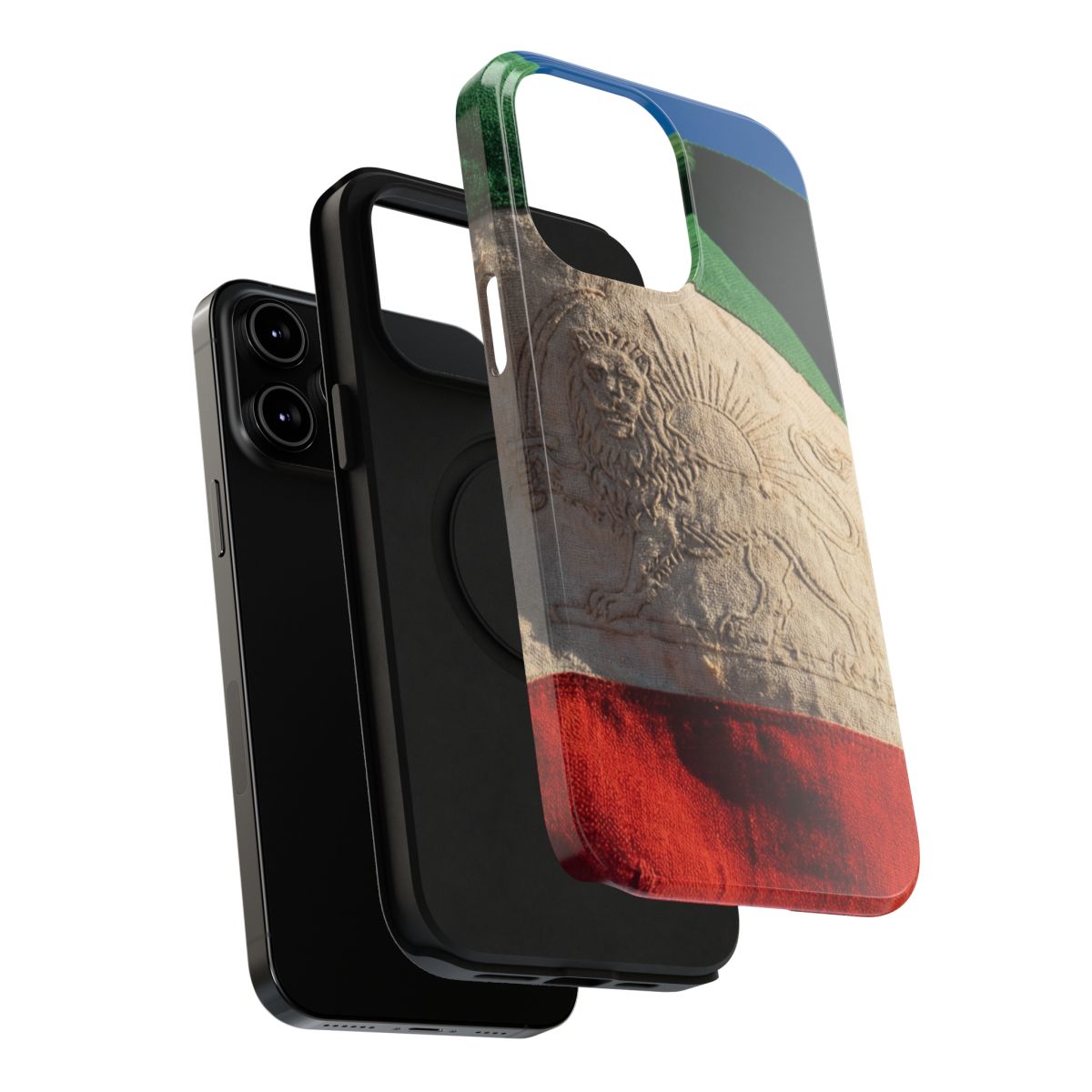 Impact-Resistant Cases - Tough Phone Case - Vintage Lion