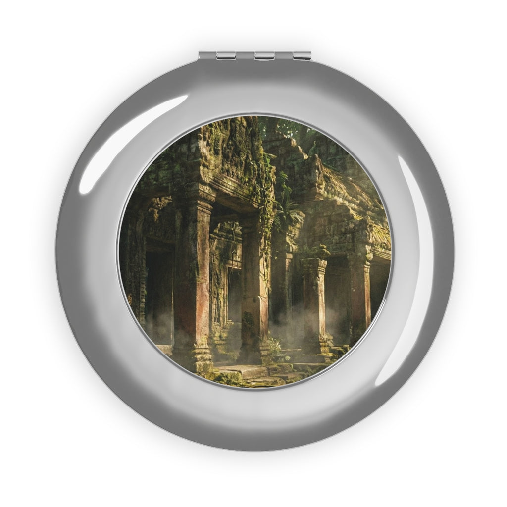 Compact Travel Mirror - Sanctuary Reflection | Echovira...