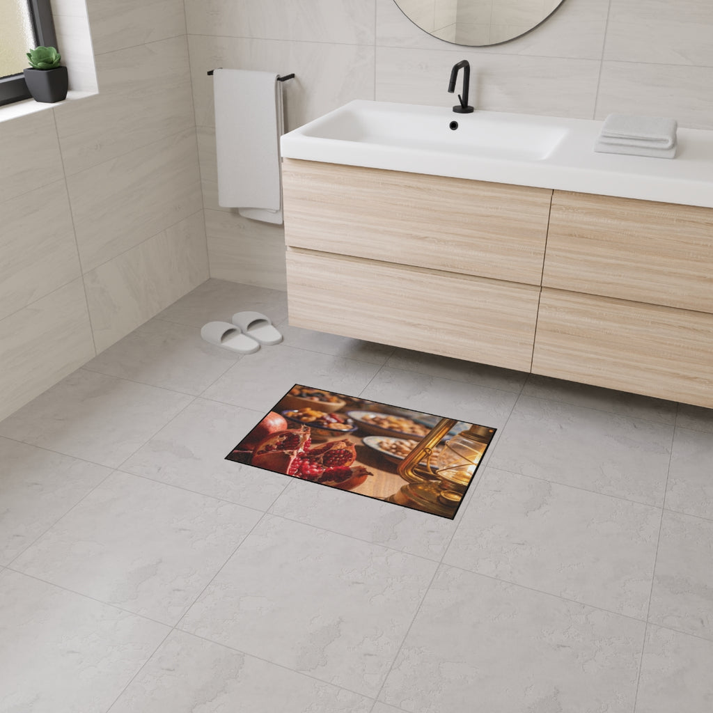 Heavy Duty Floor Mat - Cozy Oasis Welcome | Echovira Gallery
