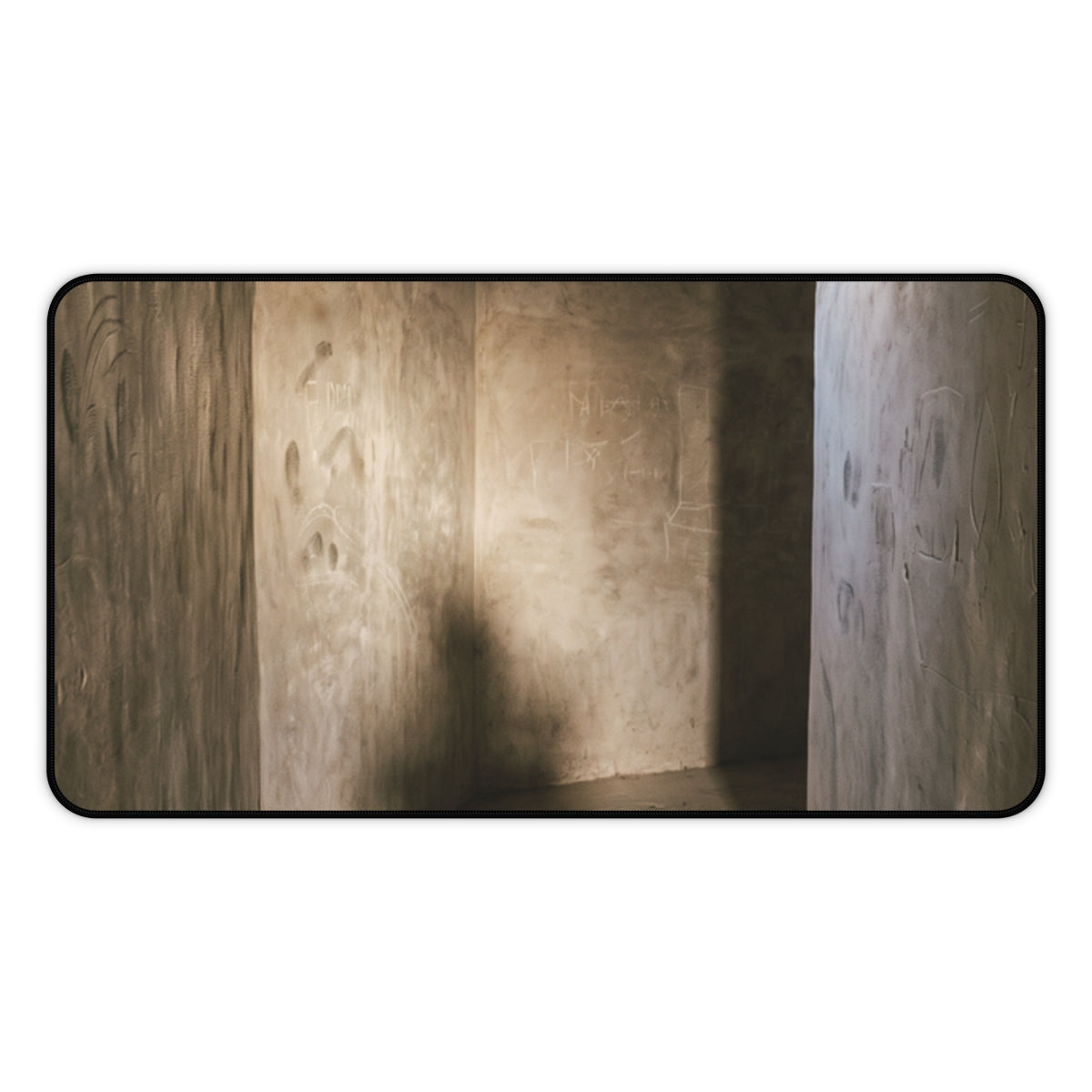 Desk Mat - Shadows of the Citadel moody architectural print...