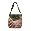 Forest Roots Hands Art Adjustable Tote Bag