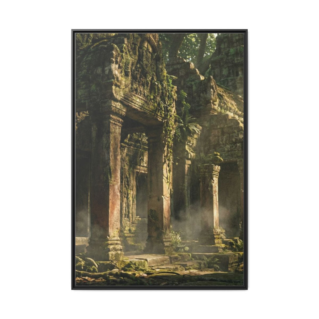 Matte Canvas Framed - Ancient Sanctuary (8×10, 9×12, 11×14...