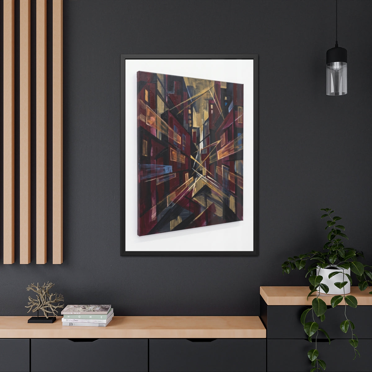 Framed Poster - Urban Perspective (8×12, 9×11, 11×14, 11×17...