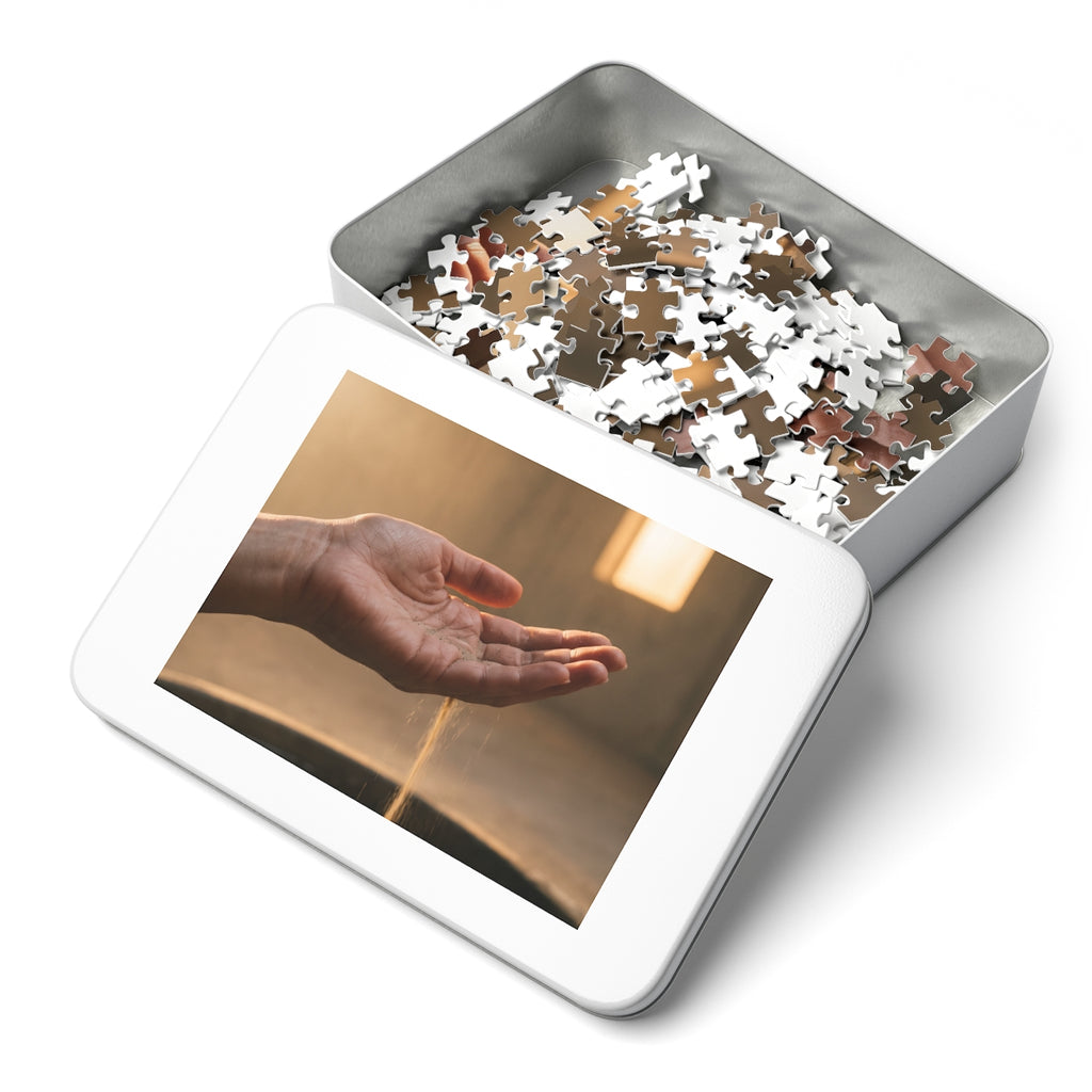 Jigsaw Puzzle with Tin - Sands of Time (30, 110, 252, 500......