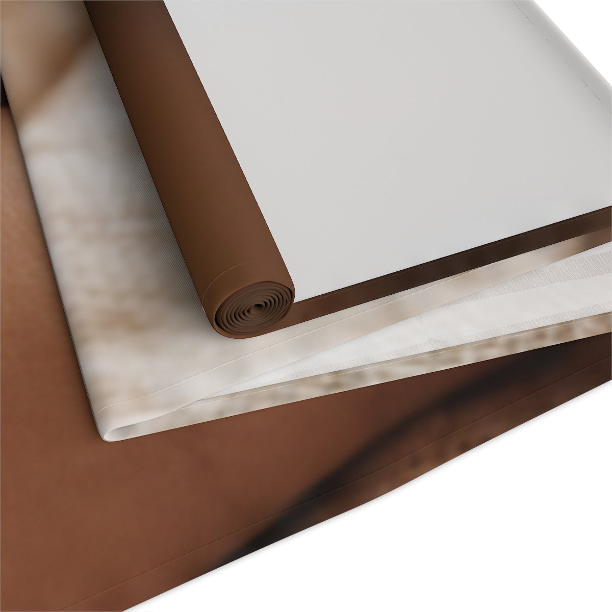 Table Runner - Organic Muslin Texture