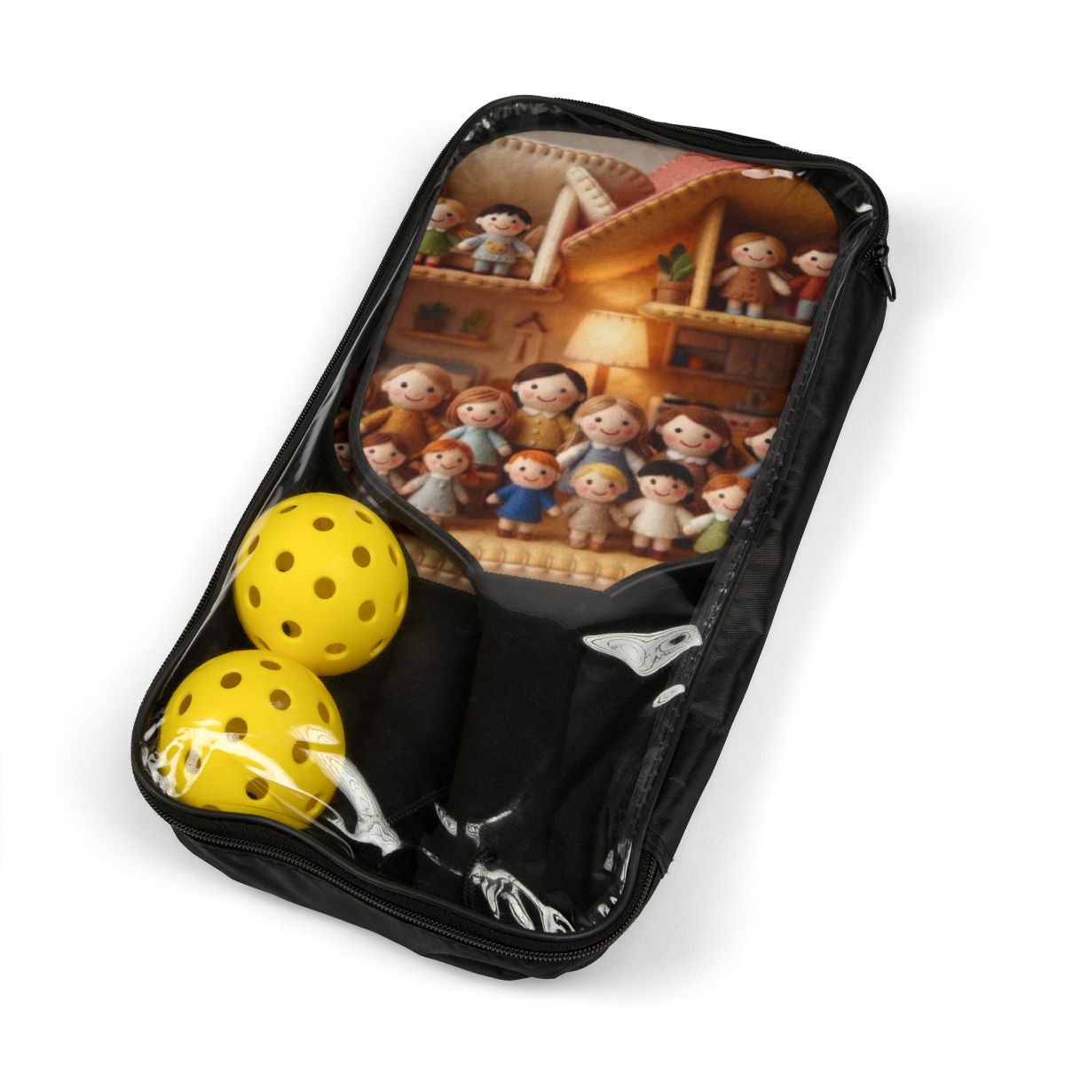 Pickleball Kit - Whimsical Felt Town Court Set | Echovira...