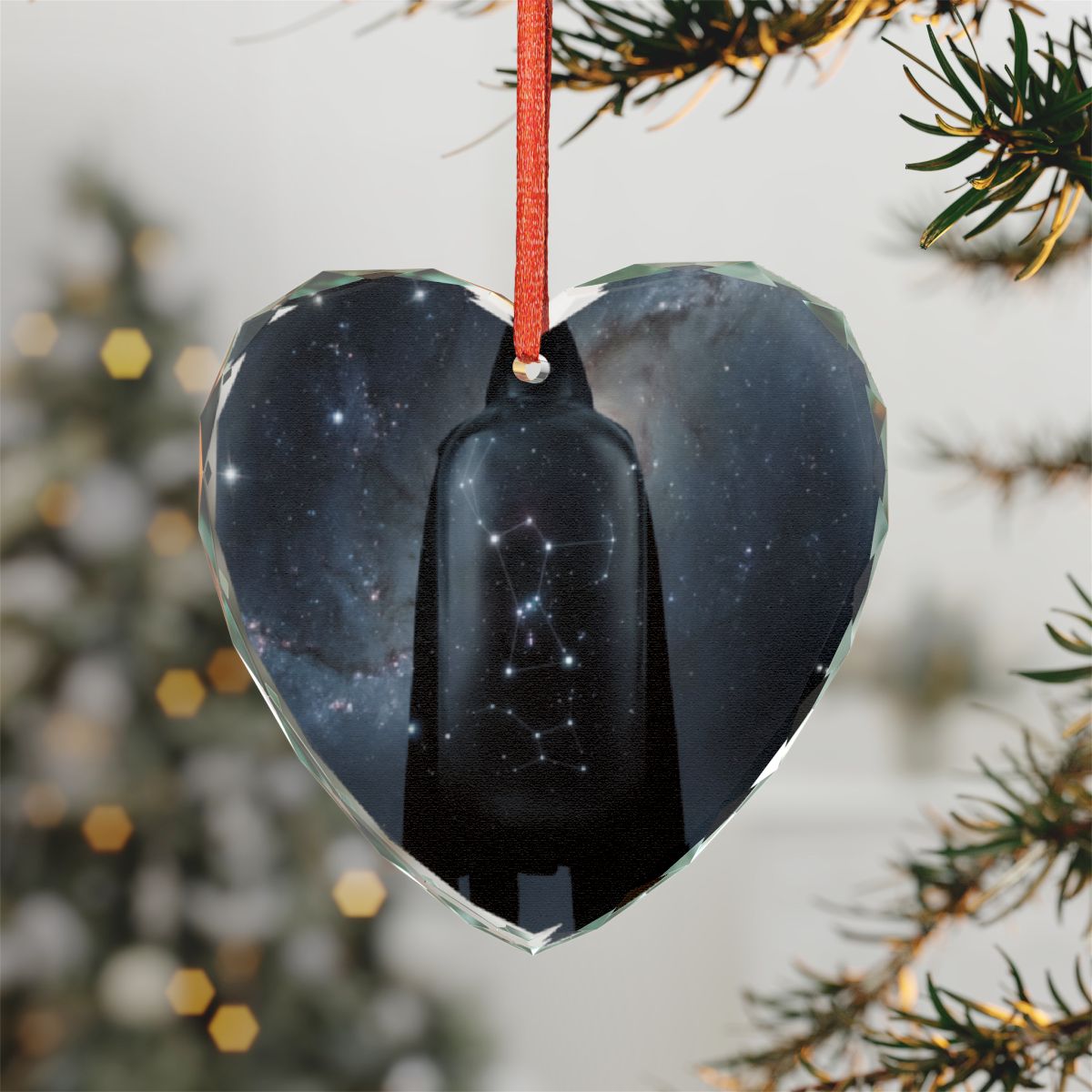 Crystal Glass Ornament - Orion Celestial Voyager Wall Art |...