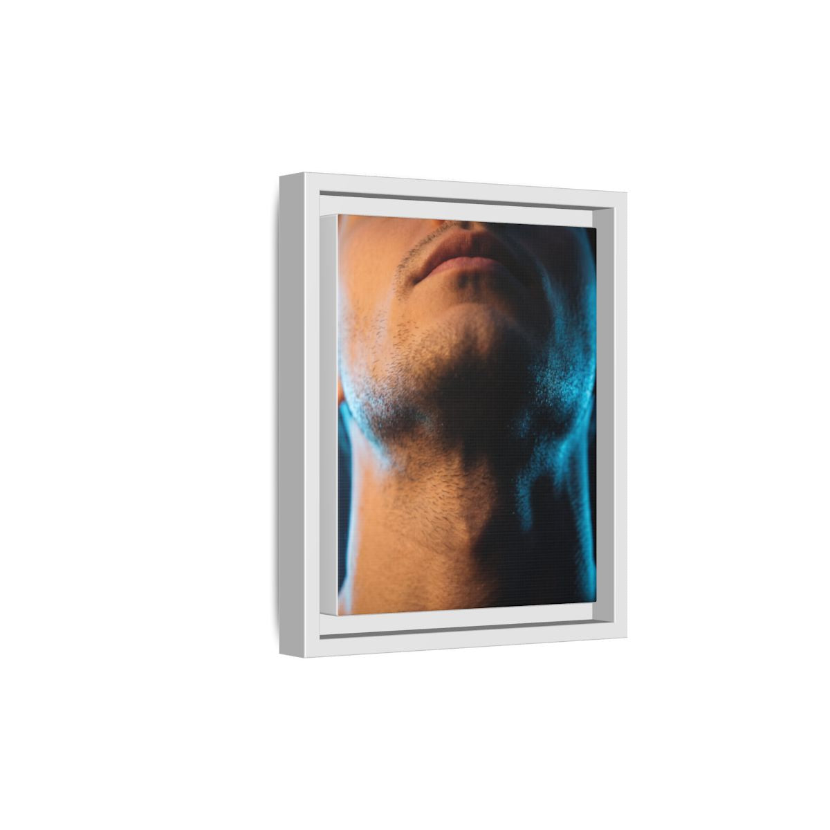 Framed Matte Canvas - Neon Noir